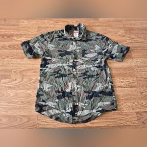 Wrangler Boy's Camouflage Shirt